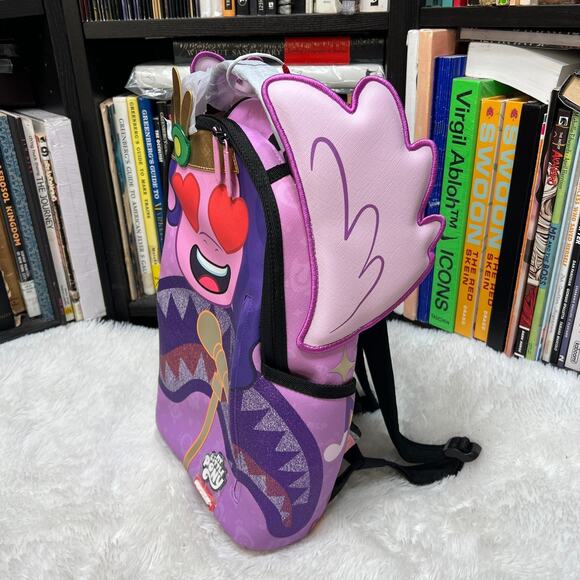 SPRAYGROUND MY LITTLE PONY MINI BACKPACK WINGED ROYALTY BOOK BAG - Picture 2 of 8